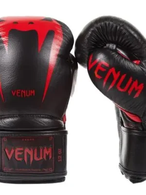 Boxerské rukavice VENUM Giant 3.0 - kůže Nappa černo/červené Časově Omezené