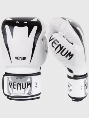 Finální Výprodej Boxerské rukavice VENUM Giant 3.0 - kůže Nappa bílo/černé
