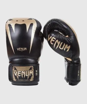 Akční Nabídka Boxerské rukavice VENUM Giant 3.0 - kůže Nappa černo/zlaté