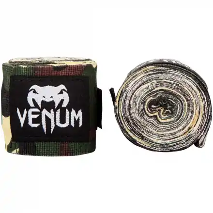 Boxerské bandáže VENUM Kontact 2,5 m Forest Camo Sezónní Sleva