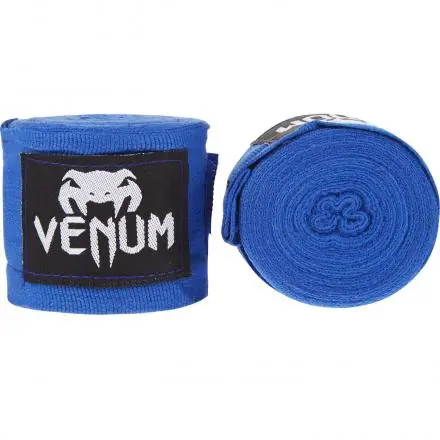Boxerské bandáže VENUM Kontact 2,5 m Blue Autentický