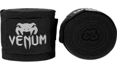 Nová Kolekce Boxerské bandáže VENUM Kontact 4,5 m Black