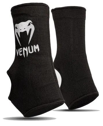 Aktuální Bandáže na kotníky Kontact Ankle Support Guards černé/stříbrné VENUM