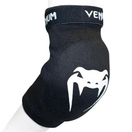 Novinka Bandáže na loket VENUM Kontact Elbow Protector černé/bílé