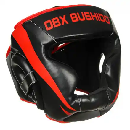 Boxerská přilba DBX BUSHIDO ARH-2190R červeno-černá Autentický