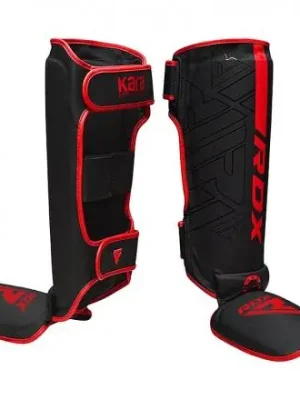 Chránič holeň + nárt RDX Kara Series F6 matte red Cenový Hit