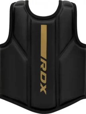 Cenový Hit Chránič hrudi RDX Kara Series F6 matte golden