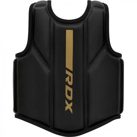 Cenový Hit Chránič hrudi RDX Kara Series F6 matte golden
