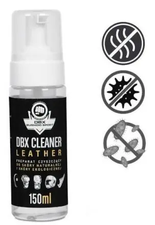 Čistič koženého tréninkového vybavení DBX BUSHIDO Leather Cleaner 150 ml Autentický