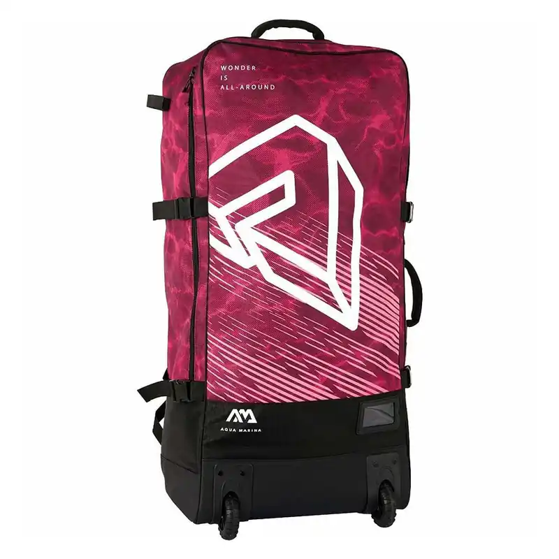 Transportní vak AQUA MARINA Premium 90l s kolečky RED Nová Kolekce