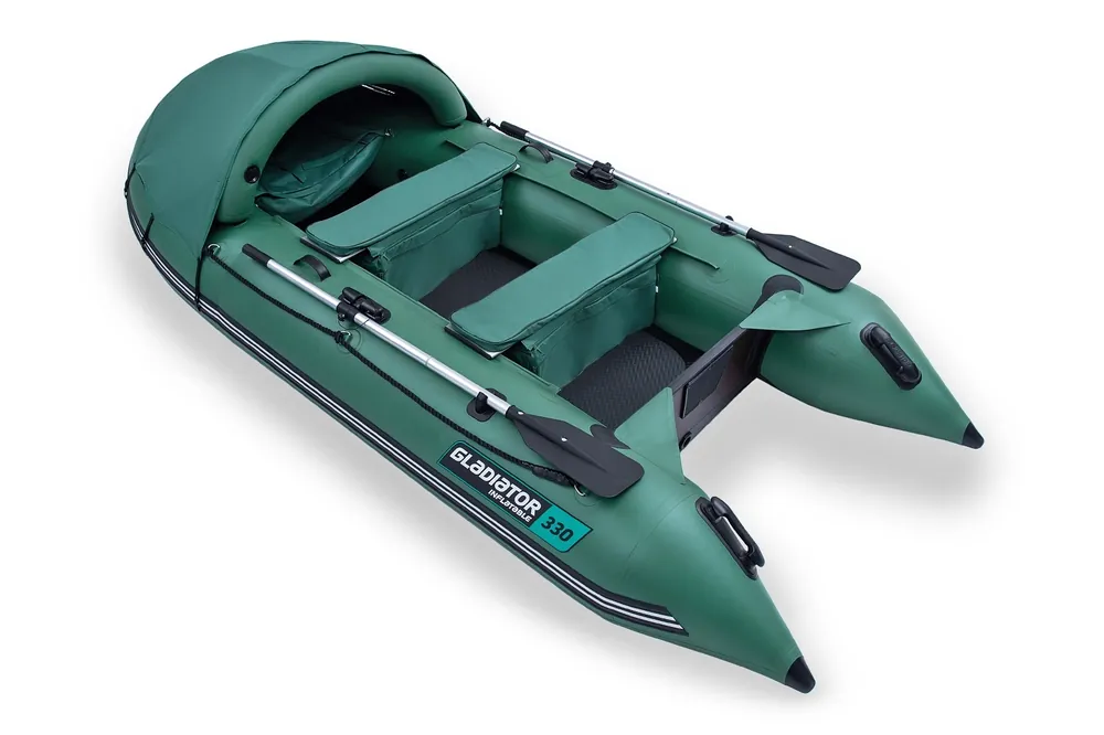 Super Cena Nafukovací člun Gladiator Active C330 AD green