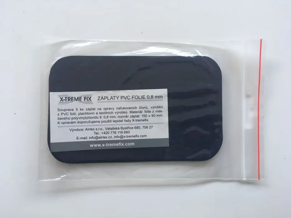 X-treme fix PVC folie 0,8 mm záplaty tm.modré Originální