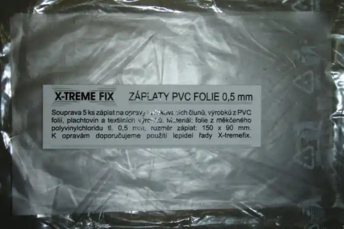X-Treme Fix záplaty PVC folie 0,8 mm Aktuální