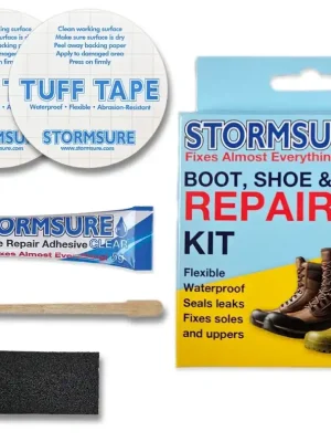 Opravná sada Stormsure Boot, Shoe Repair Kit Clear na opravu bot včetně holínek Vrácení Zdarma