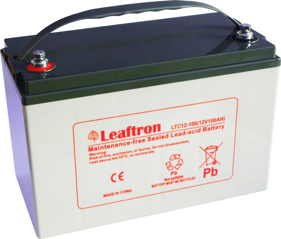 Kup Teď Akumulátor Leaftron LTC12-100 (12 V/100 Ah)