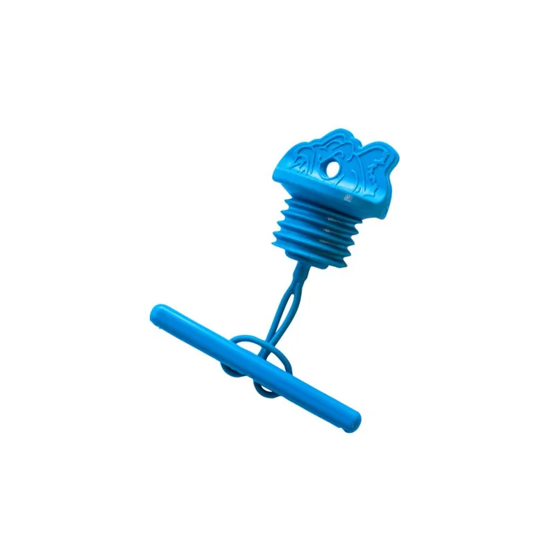 Výpustný ventil Pyranha drain bung Angry Fish blue Poslední Šance