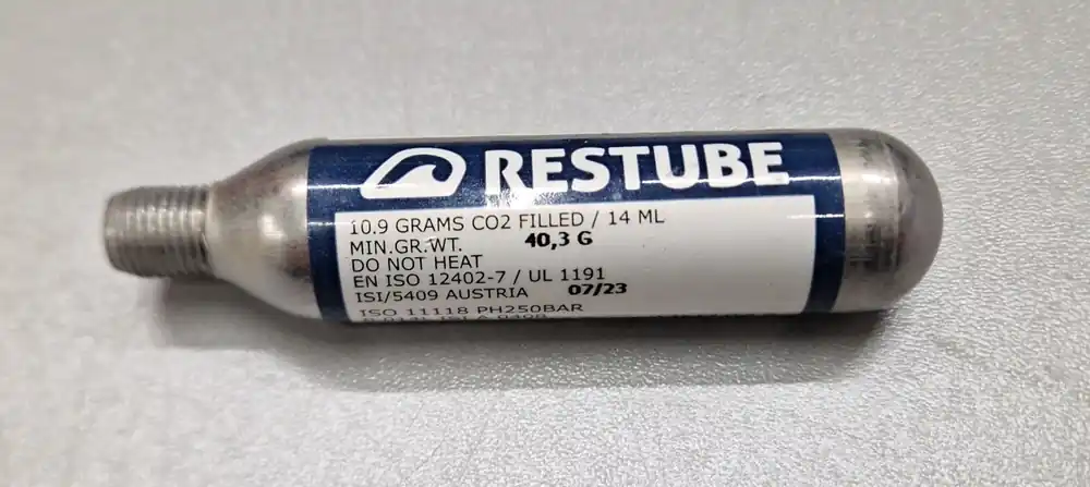 Patrona Restube CO2 Cartridge 10,9g 1 kus Speciální Cena
