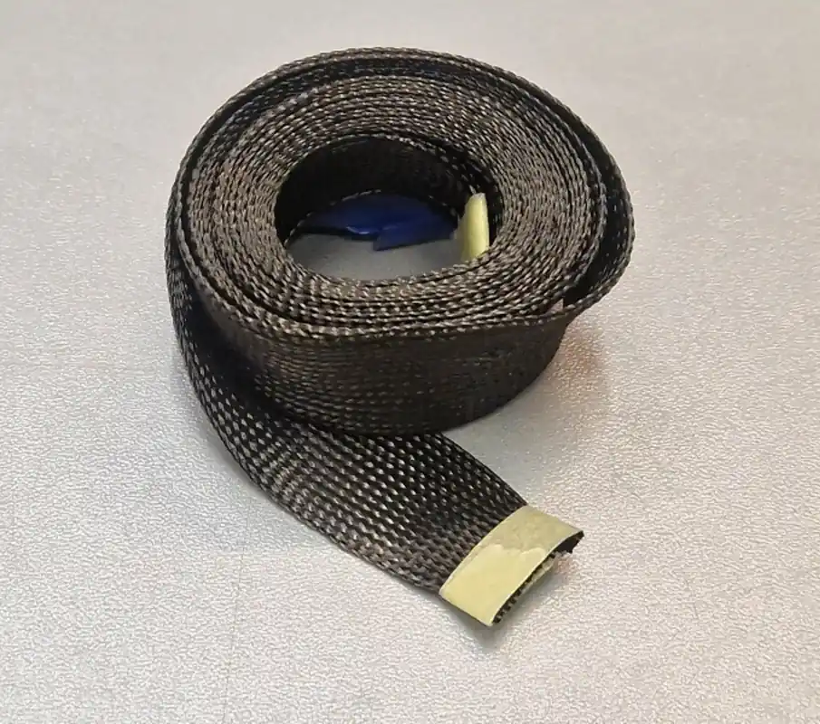 Uhlíková páska diagonální 30 mm, délka 3m Výprodej