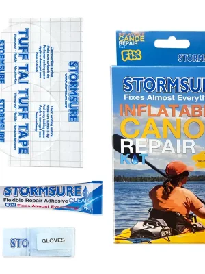 Značkový Opravná sada Stormsure Inflatable Canoe Kayak Kit pro nafukovací kajaky a kánoe