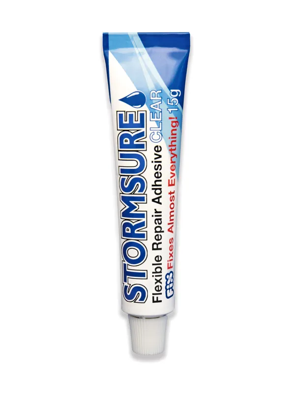Objednat Nyní Všestranné flexibilní opravné lepidlo Stormsure Flexible Adhesive Čiré 15 g nejen na čluny