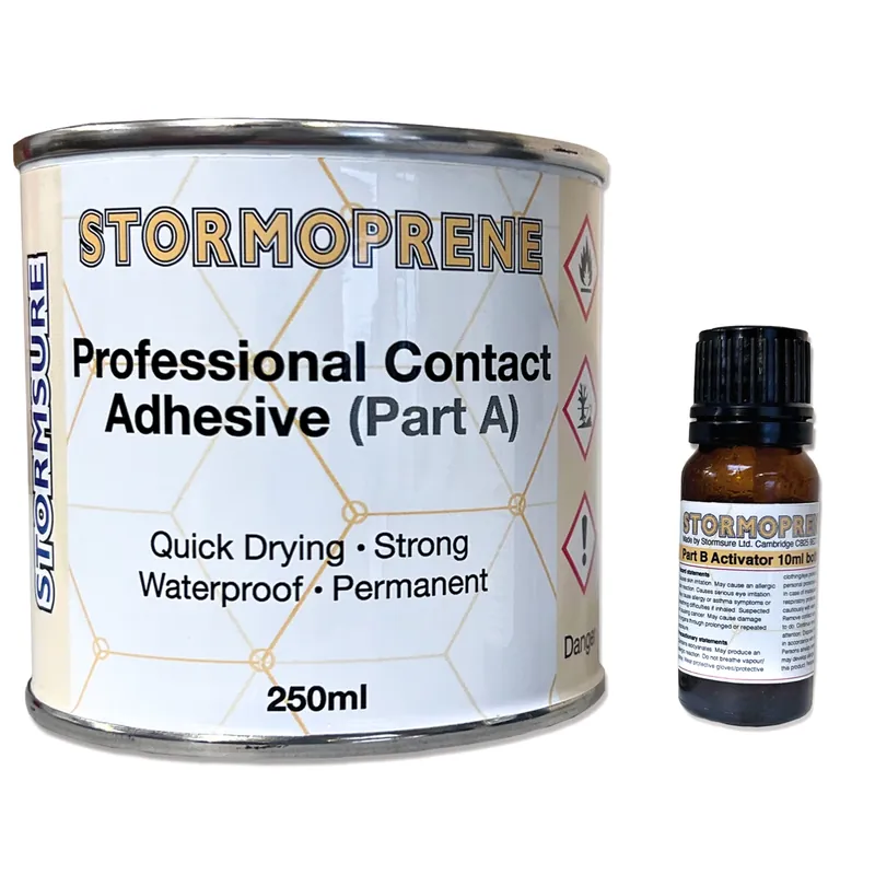 Dvousložkové lepidlo Stormprene 2 Part Contact Adhesive 250ml na Hypalon Akční Cena