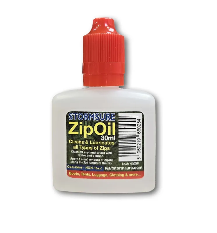 Stormsure ZipOil 30 ml na zatuhlé a zasekávající se zipy Omezená Nabídka