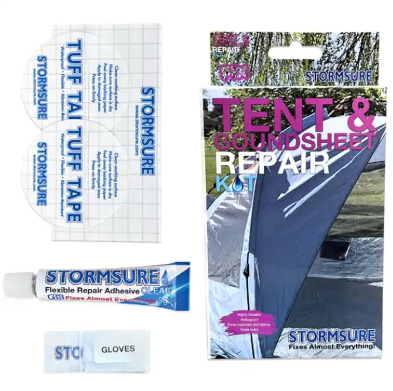 Opravná sada na stany, markýzy, podlážky Stormsure Tent Awning Repair Kit Ověřený