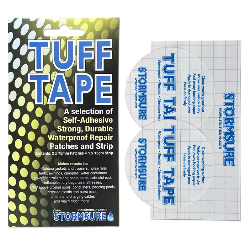 Opravná páska Stormsure Tuff Tape Repair kombinace záplat Vrácení Zdarma