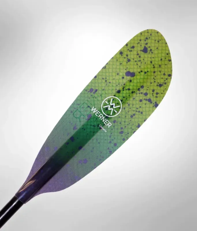 Nastavitelné pádlo Werner Camano Hooked Leverlock Straight shaft Aktuální