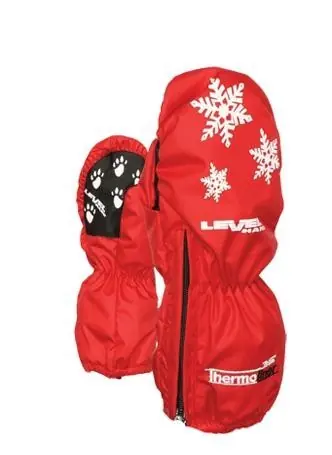 Must-Have Level Kiddy mitt červená