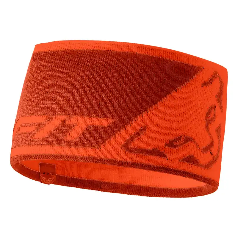 Zlevněný Dynafit Leopard Logo Headband červená (dawn)