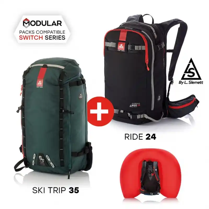 Lavinový batoh Arva Bundle Adventure Ride 24 + ST35, 2 batohy za jednu cenu Pouze Dnes