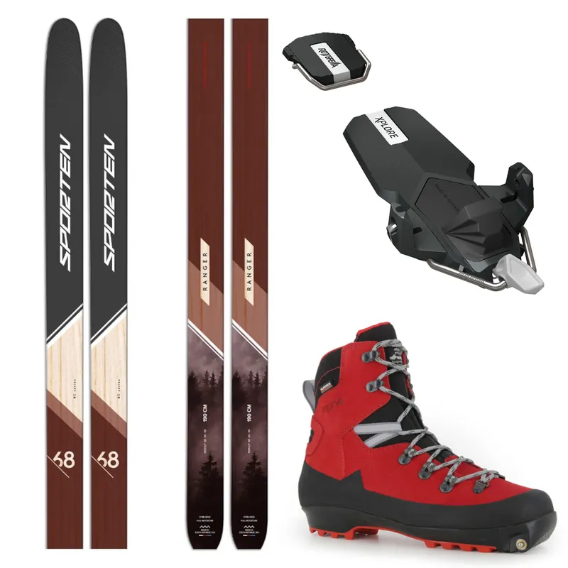 Akce Backcountry set Sporten Ranger Mge s vázáním Xplore BC + boty Alaska XP 25/26