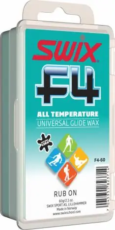 Nejprodávanější Swix F4-60 wax skluzný vosk s korkem 60g