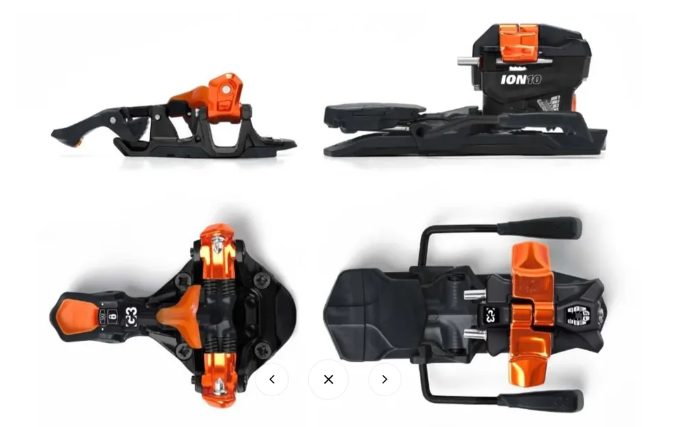 Skialpové vázání G3 ION 10 Black 25/26 Cenově Výhodný