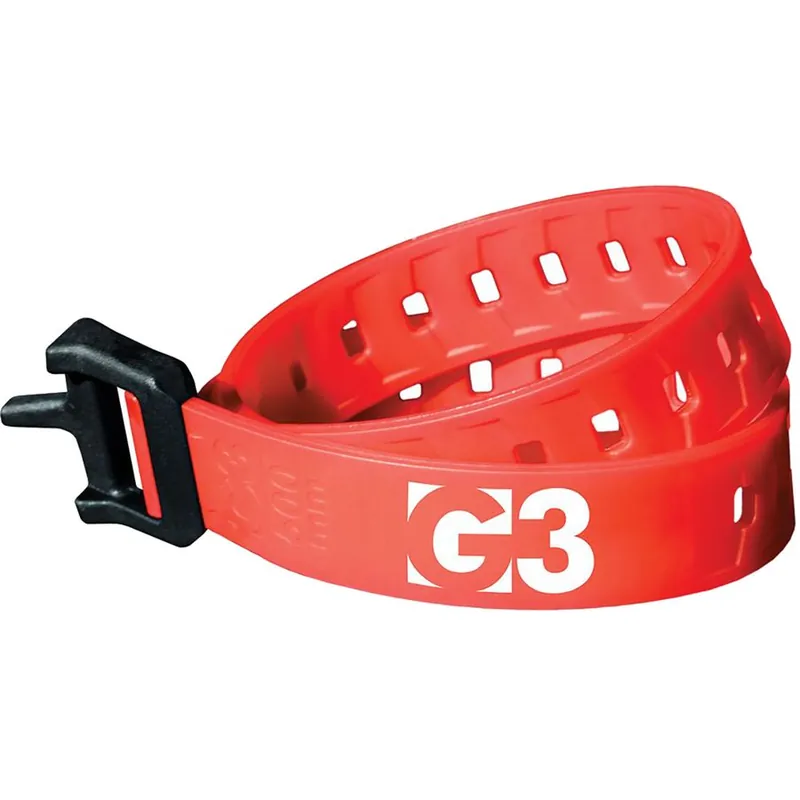 Dokud Zásoby Vydrží Stahovací řemínky G3 Tension Strap 500mm červená