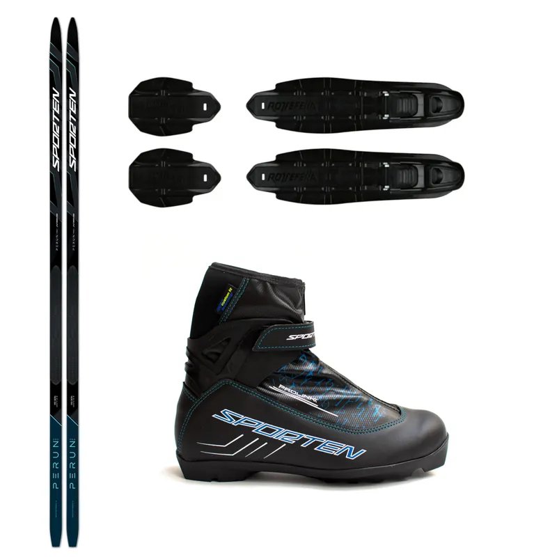 Tovární Cena Běžecký set Perun Pro Skin s vázáním NNN + boty Sporten Perun Men