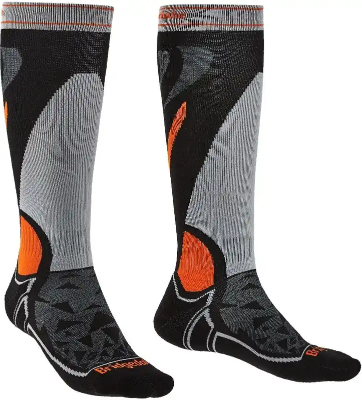 Ověřený Ponožky Bridgedale Ski Midweight Black/Silver