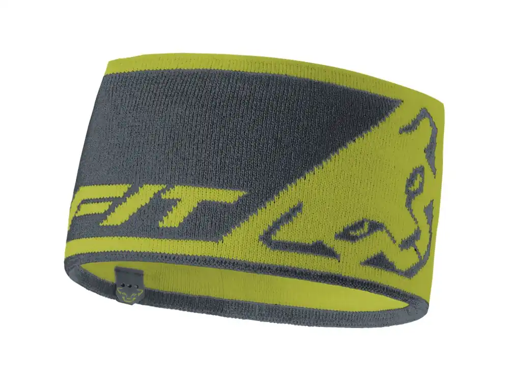 Super Cena Čelenka Dynafit Leopard Logo Headband Golden lime