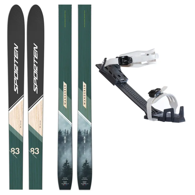Backcountry set Sporten Wanderer MgE s vázáním OAC Skinbased EA 2.0 Ověřený