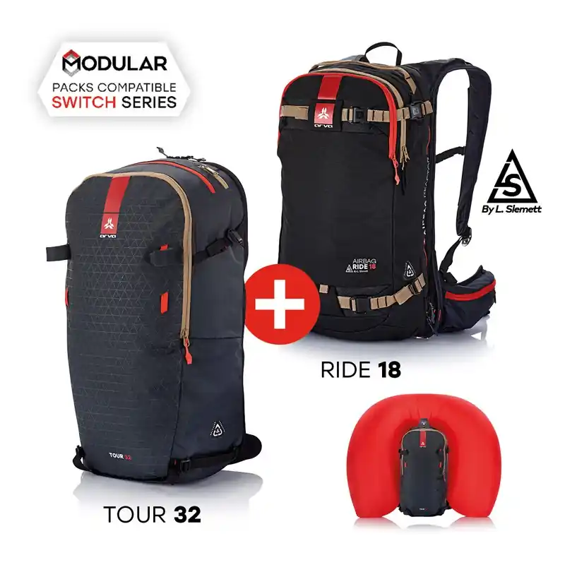 Novinka Lavinový batoh Arva MIX Bundle Ride 18 + Tour 32, 2 batohy za jednu cenu