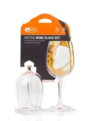 Sleva Sada skleniček GSI Nesting Wine Glass SET