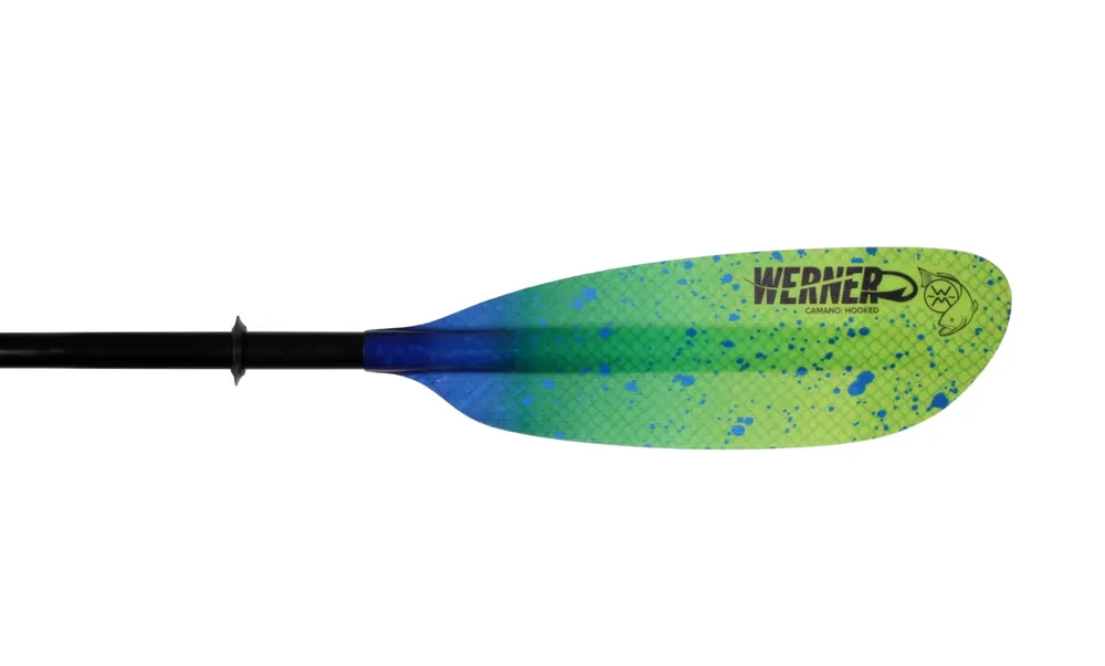 Ověřený Pádlo Werner Camano Premium Hooked 2-dílné