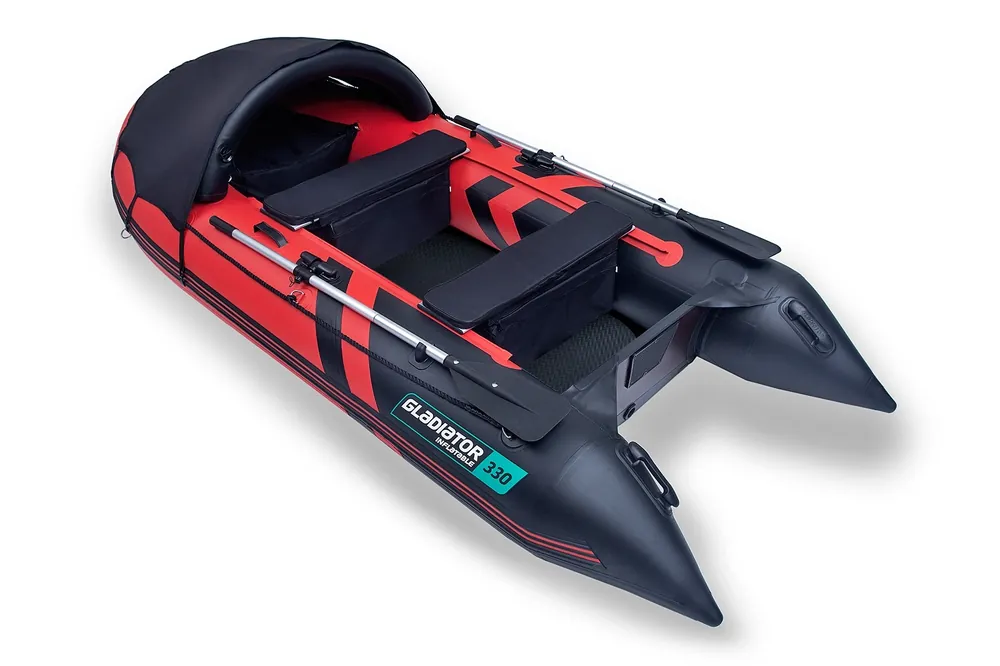 Poslední Šance Nafukovací člun Gladiator Active C330 AD red/black
