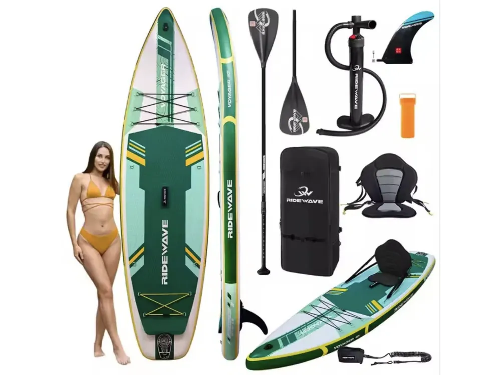 RIDEWAWE VOYAGER Touring Paddleboard 10'6" GREEN Nejprodávanější