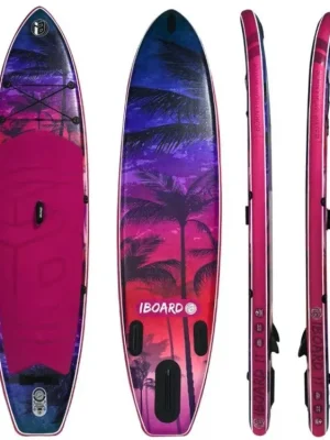 Omezená Nabídka Paddleboard iBoard 11 Purple Palm