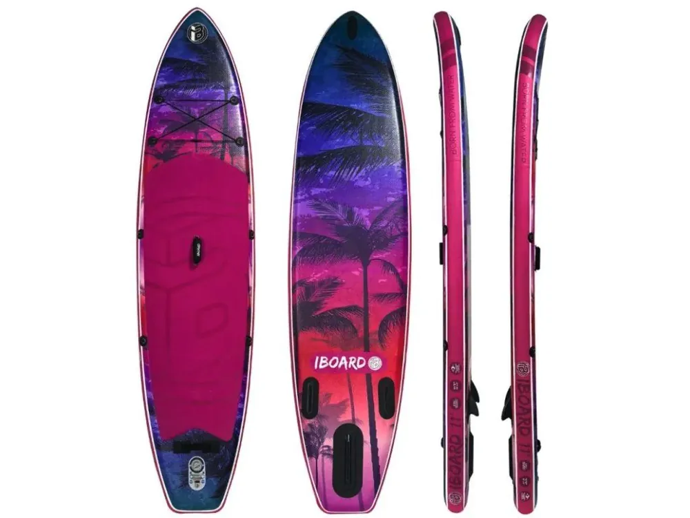 Omezená Nabídka Paddleboard iBoard 11 Purple Palm