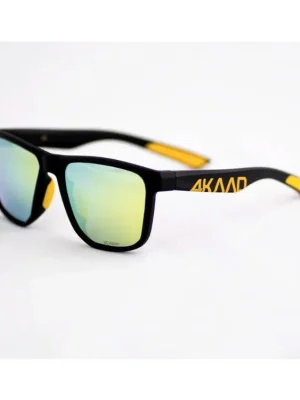 Must-Have Brýle 4KAAD SUNSET EXPLORER - Matte Black, Gold Mirror