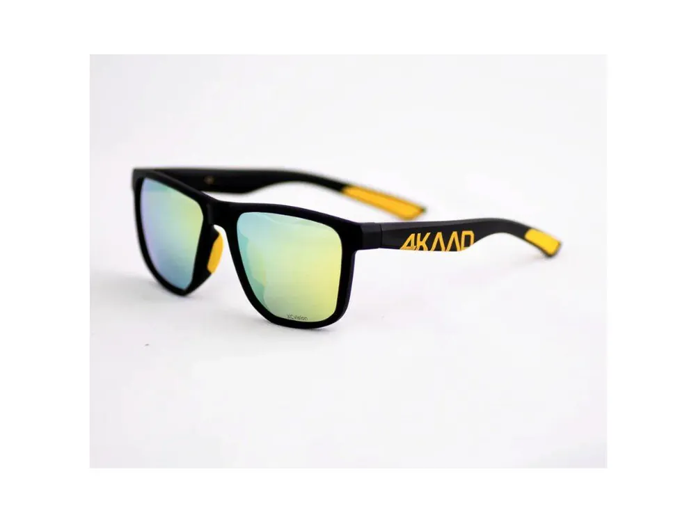 Must-Have Brýle 4KAAD SUNSET EXPLORER - Matte Black, Gold Mirror
