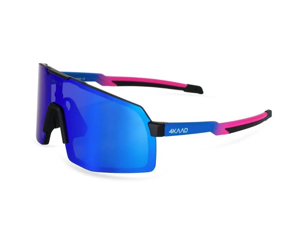 Vysoce Kvalitní Brýle 4KAAD BEAT RACE - Blue Pink, Blue Mirror